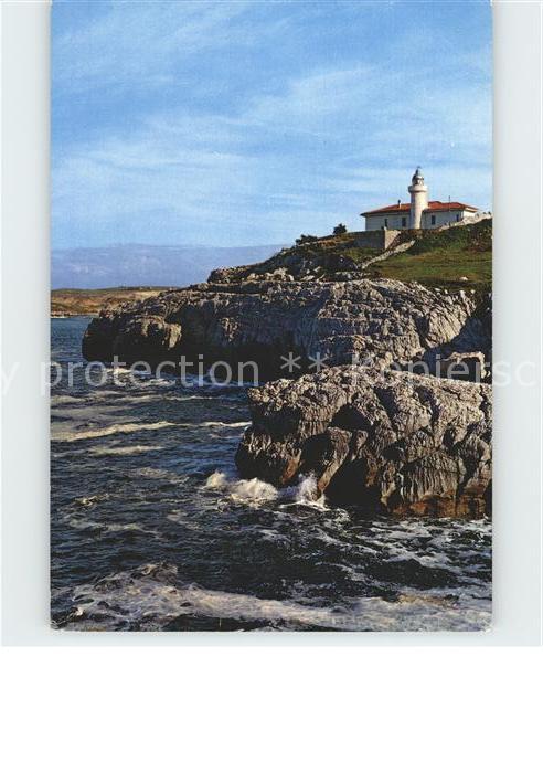 Leuchtturm Lighthouse Suances Santander Acantilado