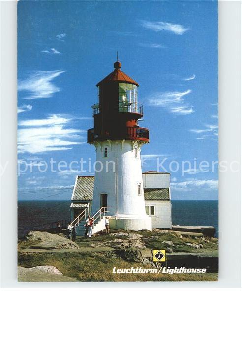 Leuchtturm Lighthouse Lindesnes Norwegen