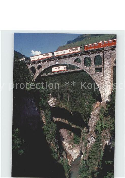 Viadukte Viaduc Solis Albulalinie Hauptbogen