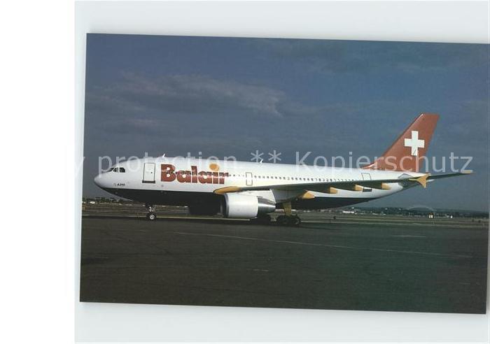 Flugzeuge Zivil Balair Airbus Industrie A310-325 HB-IPL c/n 640