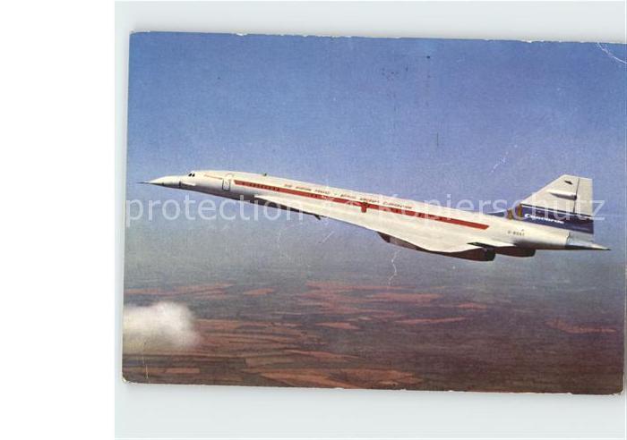 Flugzeuge Zivil Concorde France-British Aircraft Corporation