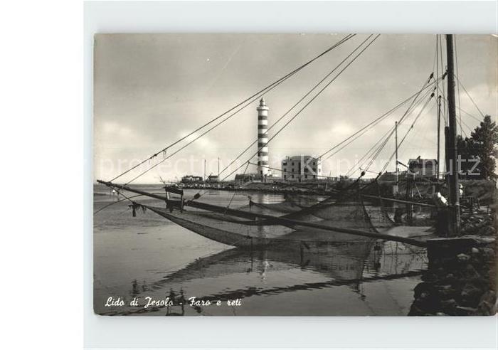 Leuchtturm Lighthouse Lido di Jesolo Faro e reti