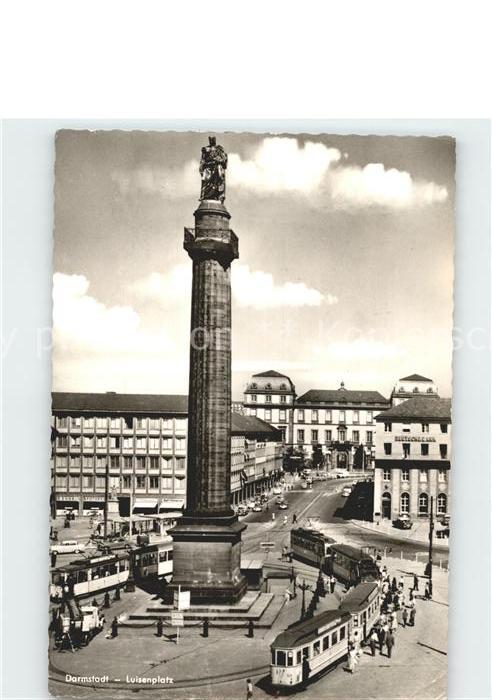 Strassenbahn Darmstadt Luisenplatz
