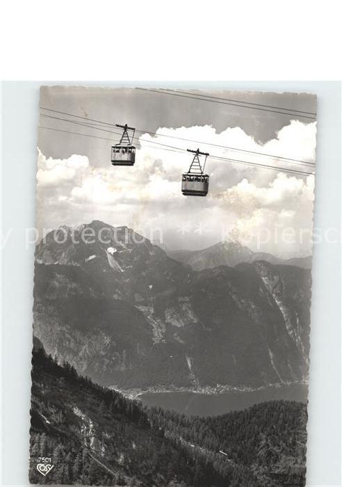 Seilbahn Dachstein Obertraun Hallstaetter-See
