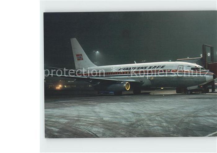 Flugzeuge Zivil Braathens SAFE Boeing 737-205