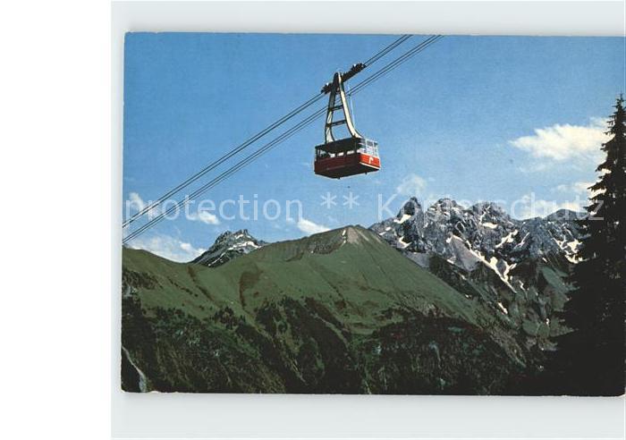 Seilbahn Fellhorn Oberstdorf-Birgsautal