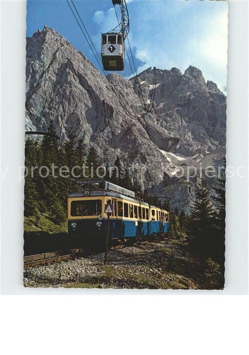Zahnradbahn Seilbahn Bayerische Zugspitzbahnen Zugs