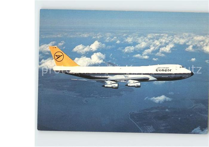 Flugzeuge Zivil Condor Jumbo-Jet Boeing 747-200