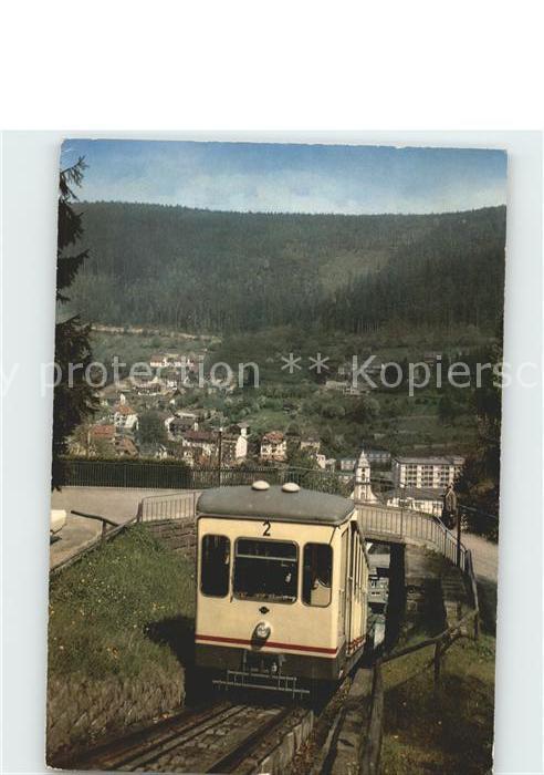 Zahnradbahn Sommerberg Wildbad Schwarzwald