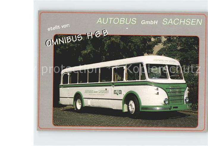 Omnibus Autobus H 6 B Sachsen