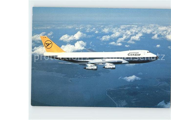 Flugzeuge Zivil Condor Jumbo-Jet Boeing 747-200