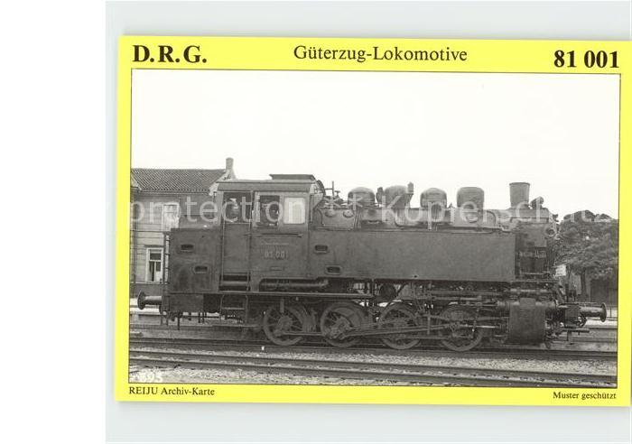 Lokomotive Gueterzug-Tenderlokomotive 81 001