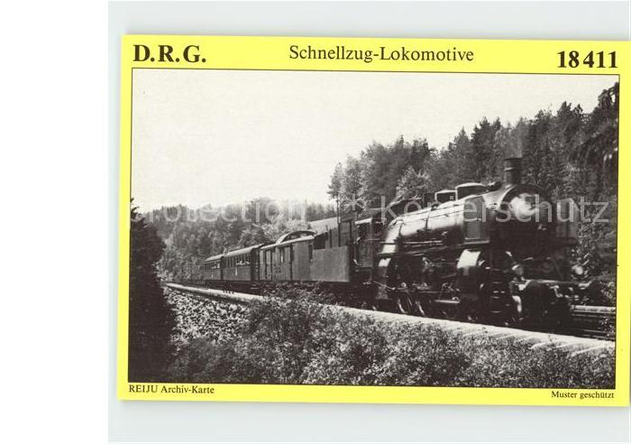 Lokomotive Dampf-Schnellzuglokomotive 18 411