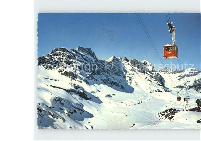 Seilbahn Titlis Engelberg-Truebsee Juchlipass