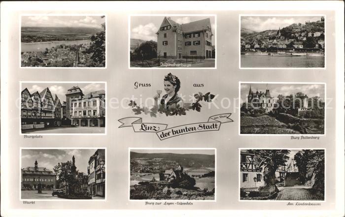 Linz Rhein Burgplatz Markt Burg zur Leyen