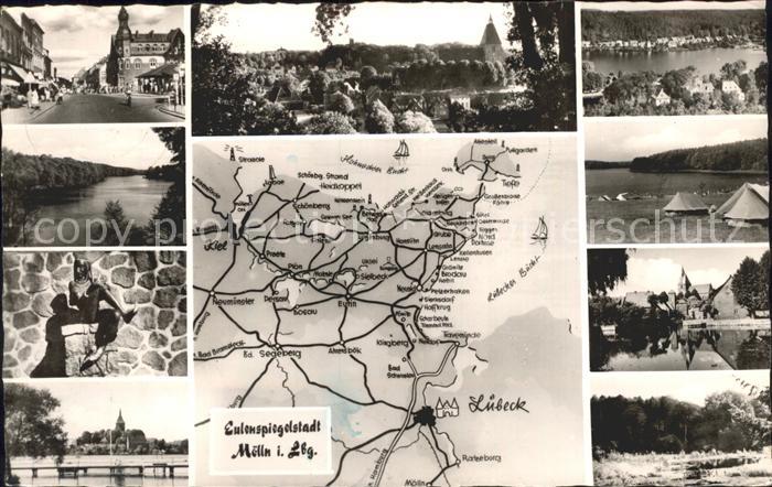 Moelln Lauenburg Zeltplatz Teich Strassenansicht