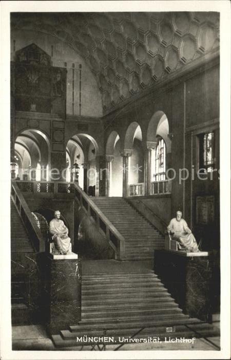 Muenchen Bayern Universitaet Lichthof