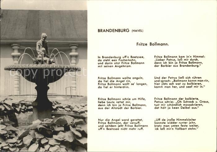 Brandenburg Havel Brunnen