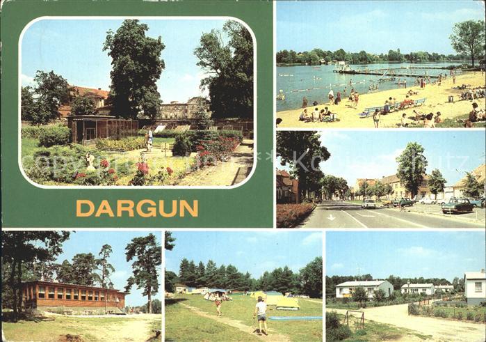 Dargun Mecklenburg-Vorpommern Heimattierpark Strandbad Schlossgaststaette