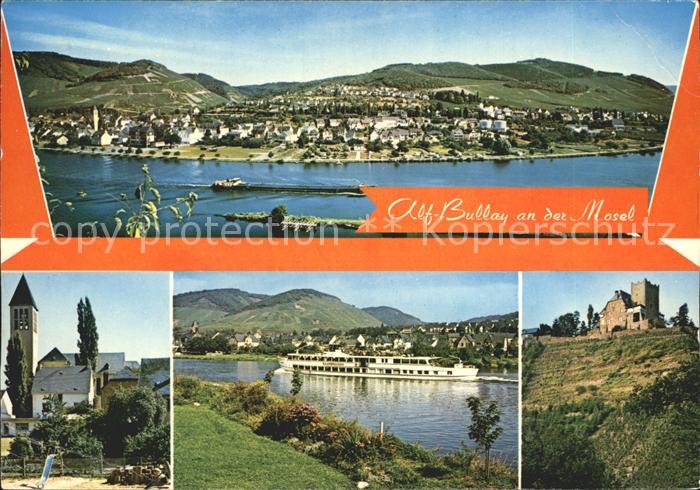 Bullay Mosel Alf Faehre Saarbruecken Burgruine