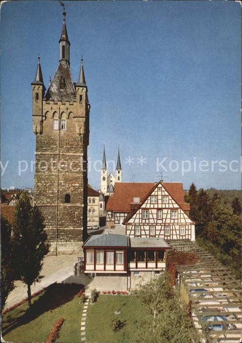 Bad Wimpfen Blaue Turm Rathaus Evangelische Kirche