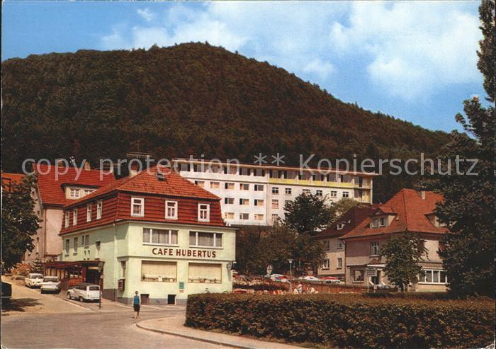 Reinhardshausen Sanatorium Reinhardsquelle Cafe Hubertus