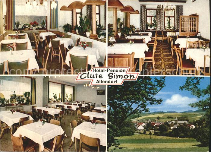 Allendorf Sauerland Hotel Pension Clute Simon