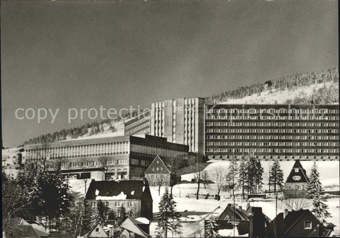 Oberwiesenthal Erzgebirge FDGB Erholungsheim Am Fichtelberg