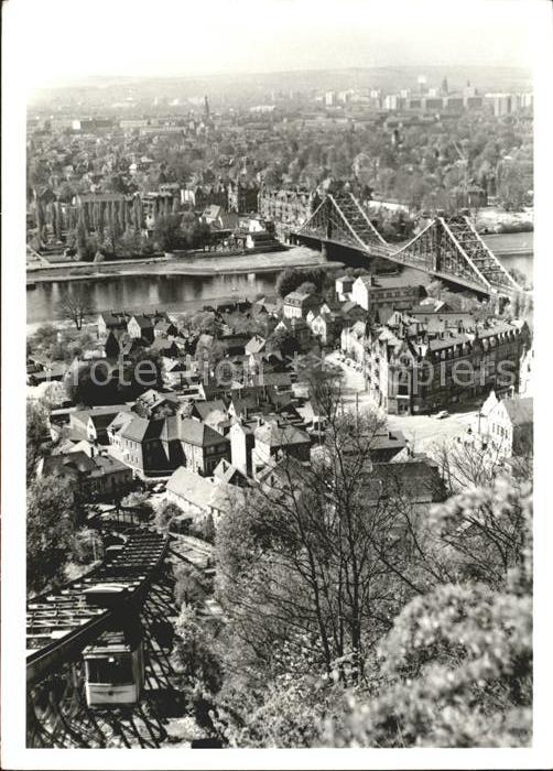 DRESDEN Elbe Blick von Loschwitzhoehe