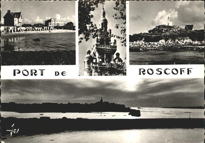 Roscoff Plage clocher Renaissance St Barbe