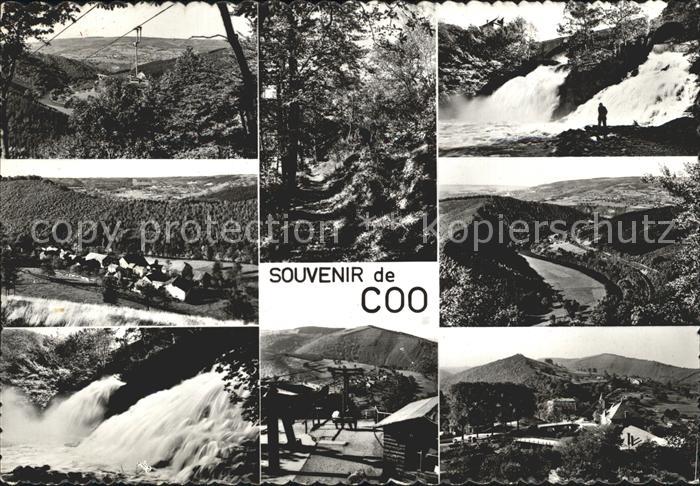 Coo Stavelot Wasserfall Sesselbahn
