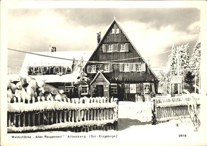 Altenberg Erzgebirge Waldschaenke