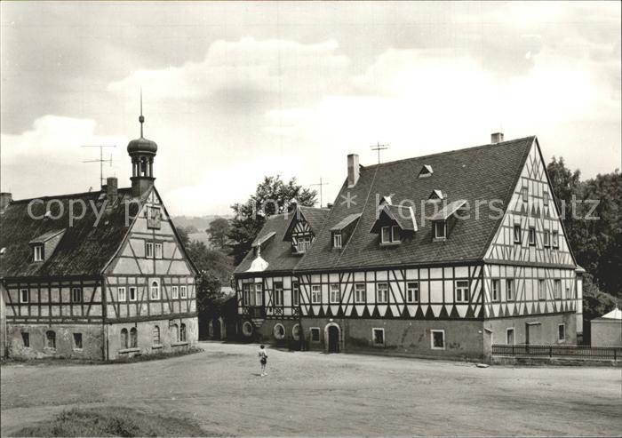 Olbernhau Erzgebirge Technisches Denkmal Saigerhuette Gruenthal