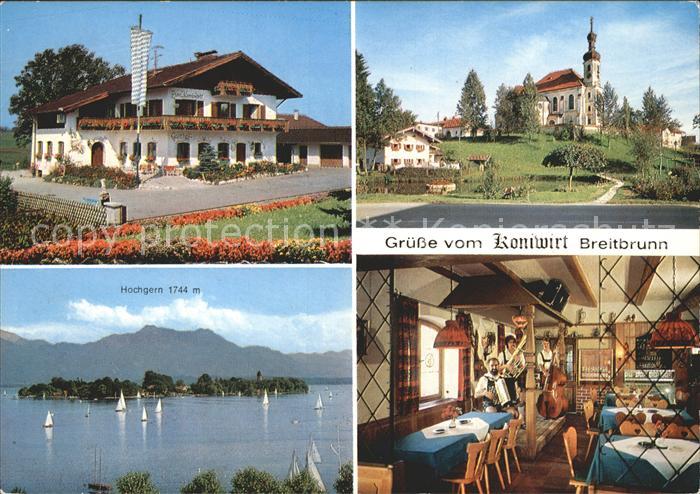Breitbrunn Chiemsee Koniwirt Hochgern