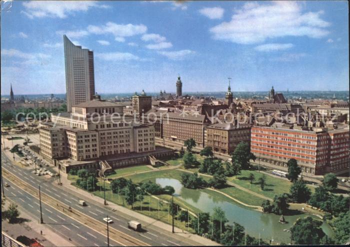 LEIPZIG Sachsen Oper Hochhaus Karl Marx Universitaet