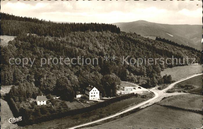 Plettenberg Berghaus Tanneneck Fliegeraufnahme
