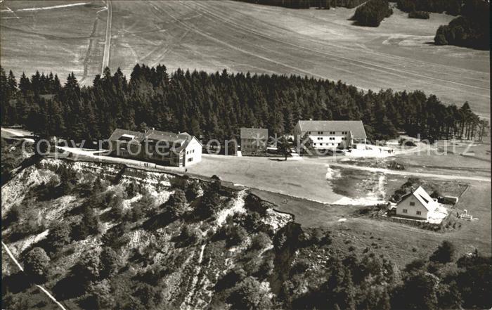 Spaichingen Hoehenrestaurant Klippeneck Fliegeraufnahme