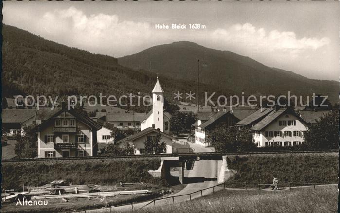 Altenau Oberbayern mit Hohe Bleick