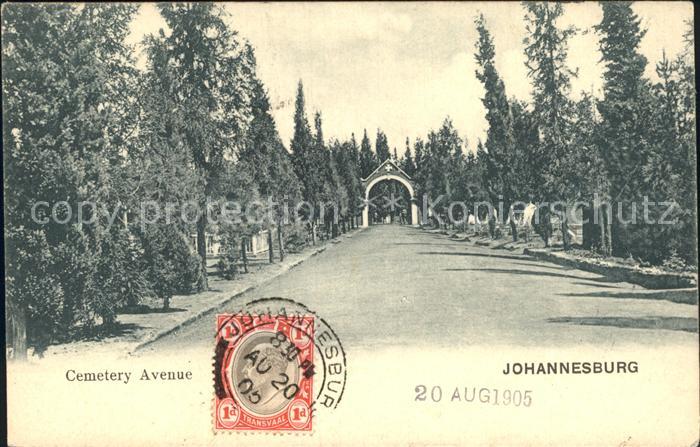 Johannesburg Gauteng Cemetery Avenue