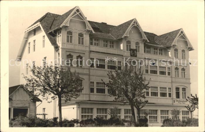 Ahlbeck Ostseebad FDGB Ferienheim Philipp Walter