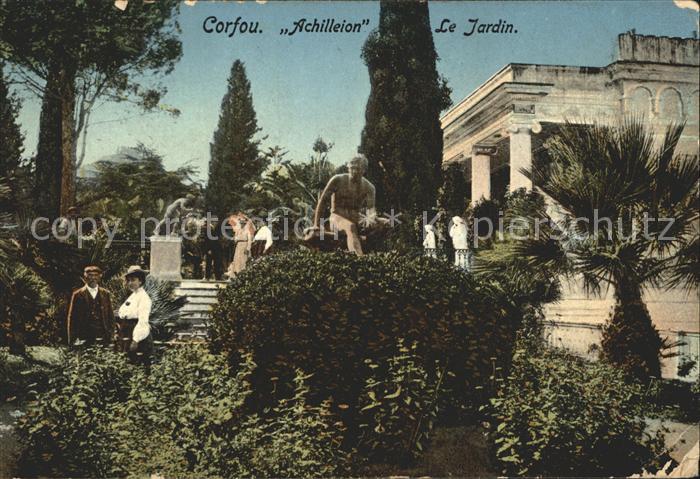 Corfou Acheilleion Le Jardin