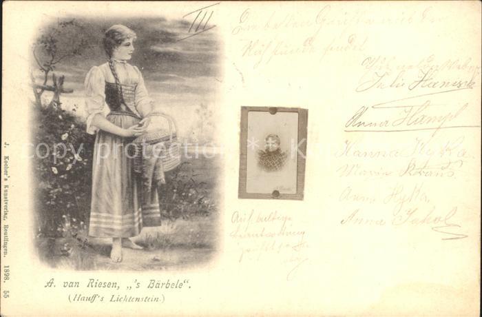 Lichtenstein Wuerttemberg A van Riesen s Baerbele