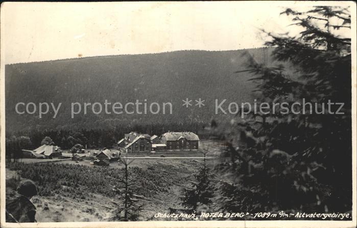 Altvatergebirge Schutzhaus Roter Berg