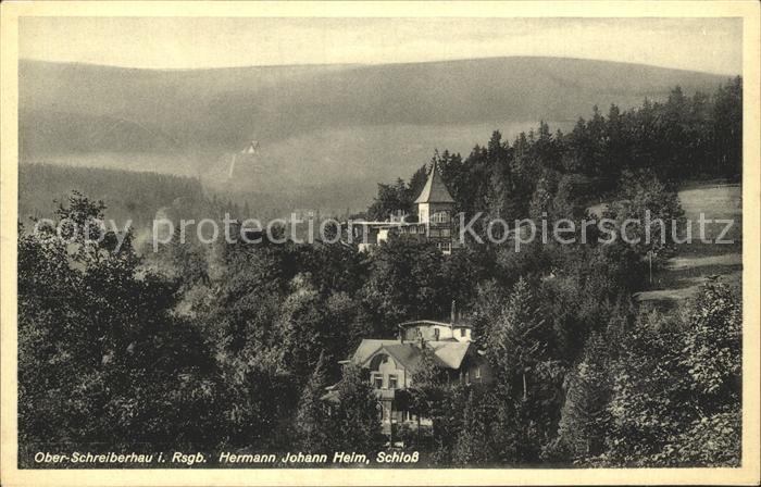 Oberschreiberhau Riesengebirge Riesengebirge Hermann Johann Heim Schlo