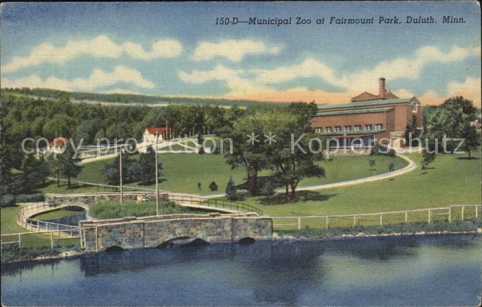 Duluth Minnesota Municipal Zoo at Fairmount Park
