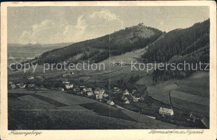 Hermsdorf Breslau Niederschlesien mit der Kynast