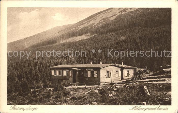 Riesengebirge Krkonose Karkonosze Melzergrundbaude