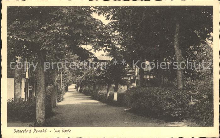 Rewahl Pommern Dorfallee