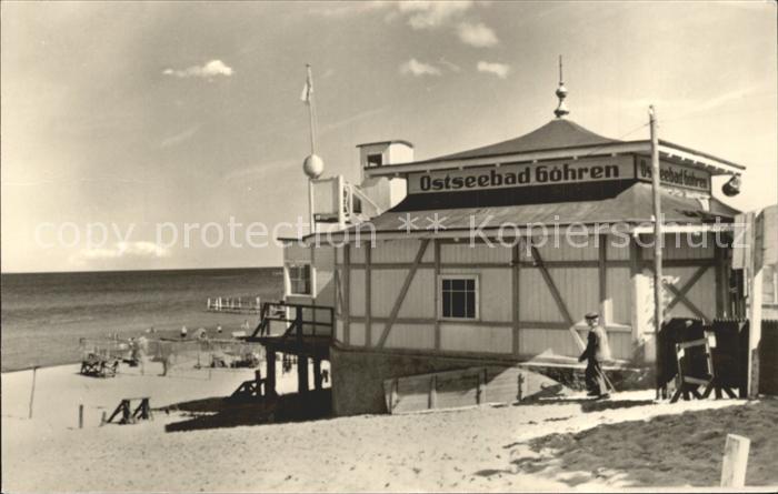 Goehren Ruegen Ostseebad Strand