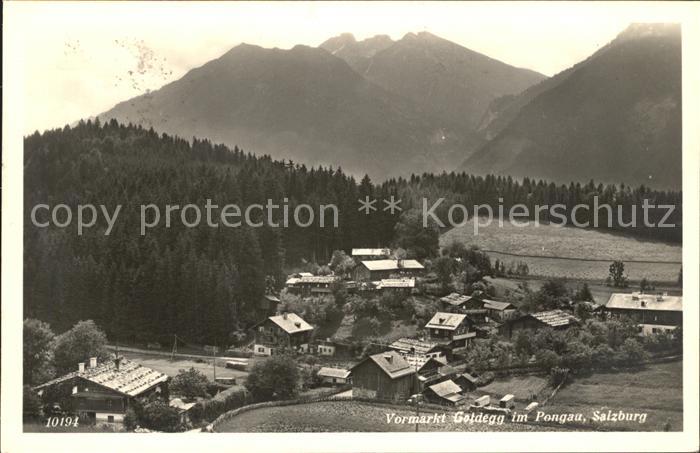 Goldegg Vormarkt Goldegg im Pongau